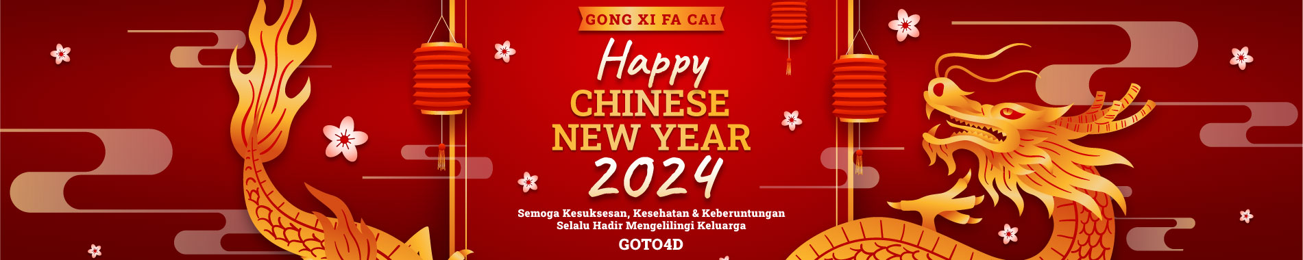 HAPPY CHINESE NEW YEAR 2024 gong xi fa cai
